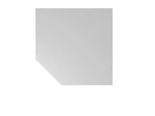 koppelelement voor bureau,BxD 1200x1200mm,blad grijs,hoekig - 1