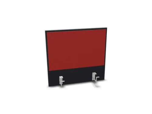 opzetpaneel,v. bureau,aanbouw achter,B 600mm,CC-zwart,BN4011-rood
