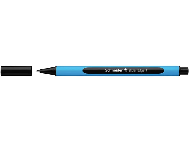 Balpen Schneider Slider Edge F 0,7mm zwart
