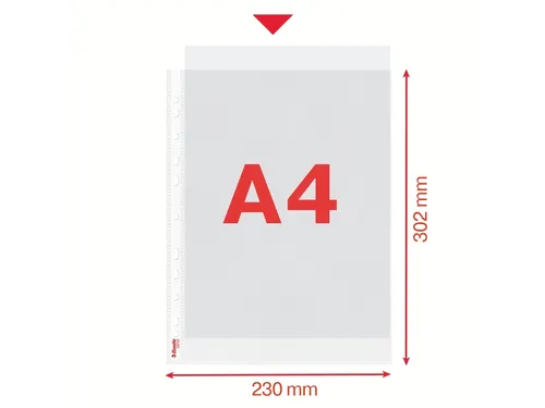 Showtas Esselte 23752 Standaard A4 Pp 0.07mm 11-Gaats