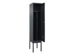 locker voor scheiding van kleding,HxBxD 2120x400x500mm,1vak