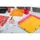 Elastomap A4 3 kleppen IDERAMA Maxi Capacity glanskarton oranje