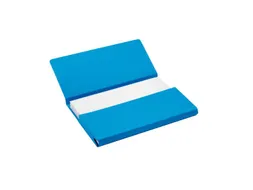 Pocketmap Secolor folio 100% gerecycled karton 250gr blauw