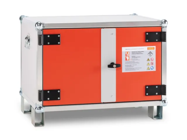 Set Stapelvoeten,V. Lithium-Ion Ladekast