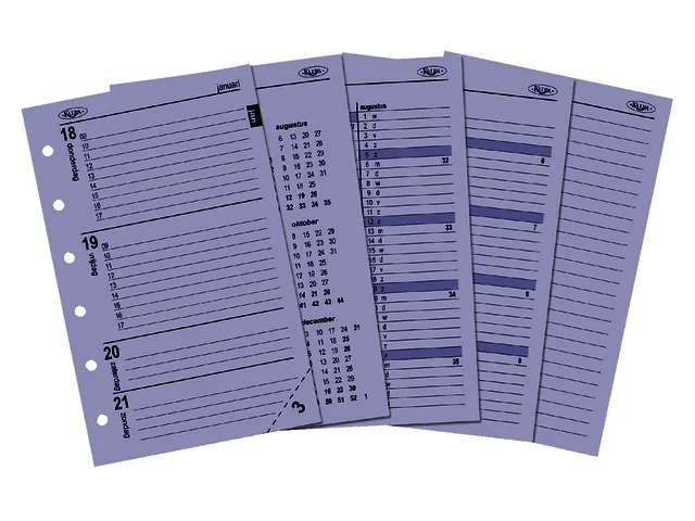 Agendavulling 2026 Kalpa Pocket 7dagen/2pagina's