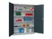 grootvolumekast met openslaande deuren,RAL7035,front RAL7016