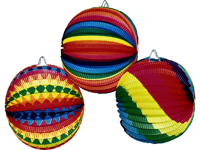 Bol-lampion 23cm assorti