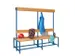 banc double,HxLxP 1600x2000x770mm,piètement RAL5010