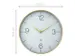 Horloge murale NeXtime Finesse Ø30,5cm or