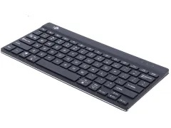 R-Go Tools Compact Break Draadloos Toetsenbord Qwerty US Zwart