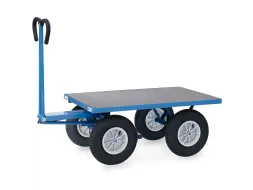 Handtrekwagens 6404l 1000kg 1200x800mm Luchtbanden
