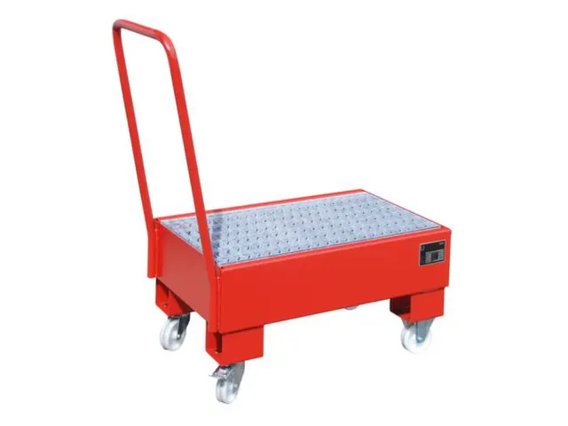 verrijdbare opvangbak,v. 2x60l vat,opvangvol. 61l,HxBxD 1075x500x940mm