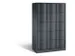 armoire multicases,corps RAL7021,face avant RAL7021