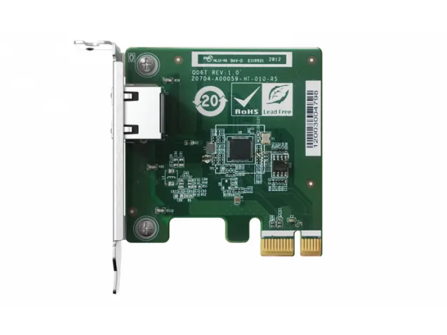 QNAP QXG-2G1T-I225, Intern, Bedraad, PCI Express, Ethernet, 2500 Mbit/