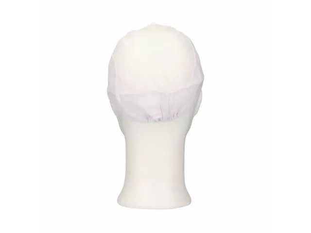 Pet met klep maat L Polyester Kroon Wit 100 Stuks