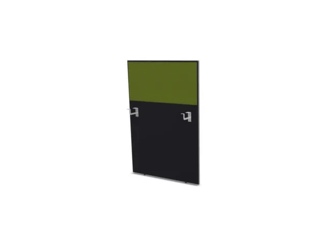 cache de banque d'accueil p. table de bureau CC-noir BN7048-vert