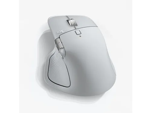 Logitech MX Master 4 draadloze muis 8 knoppen rechts Bluetooth grijs