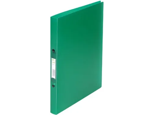 Ringmap A4 2 Ringen 16mm Transparant Groen
