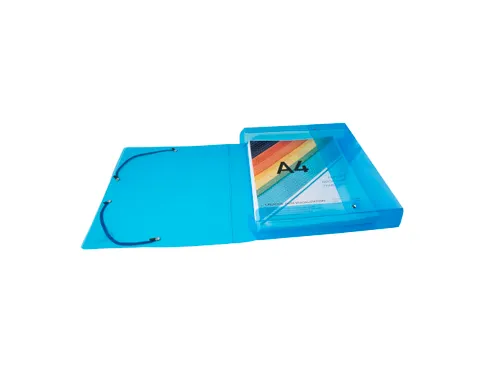 Exabox Archiefdoos A4 40mm Assorti Polypropyleen Crystal Colours