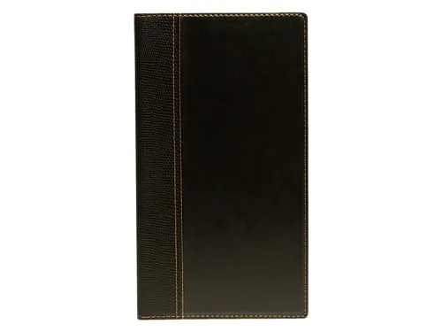 Betaalmap Securit Trendy 23 x 13 cm zwart lederlook