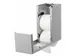 Toiletpapier Dispenser RVS 2 Voor Kokerloze Rollen Toiletpapier