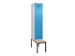 locker met bank,voor scheiding van kleding,HxBxD 2120x400x815mm,1vak