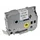 Labeltape P-touch TZE-241 18mmx8m zwart op wit gelamineerd