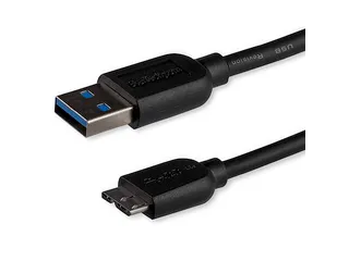 Dunne micro USB 3.0-kabel 3 Meter - 1