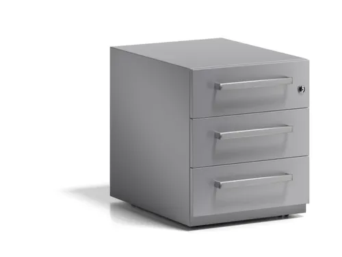 mobiel ladeblok,HxBxD 495x420x565mm,3lade(n),m. beugelgreep,cil.-slot