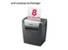 Papiervernietiger Rexel Momentum X308 snippers 5x42mm P-3