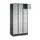 lockerkast,HxBxD 1950x920x500mm,3x6vakken,cil.-slot,sokkel