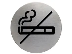 Infobord pictogram Durable 4911 niet roken rond 83mm