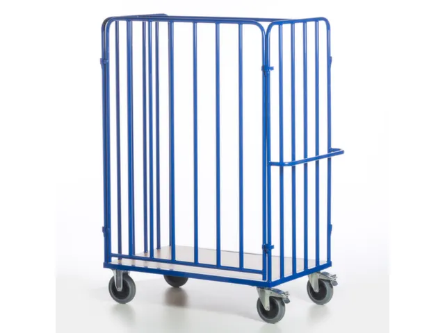 chariot de transport de colis,force 600kg,plateau Lxl 1200x770mm