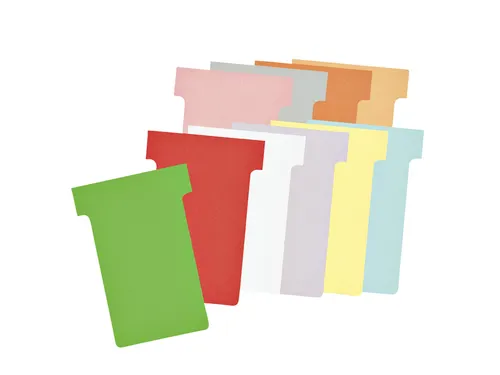 Planbord T-kaart Nobo nr 2 48mm rood