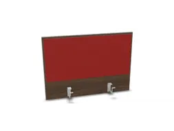 opzetpaneel bureau aanbouw achter NV bruin hickory BN4011-rood 800mm