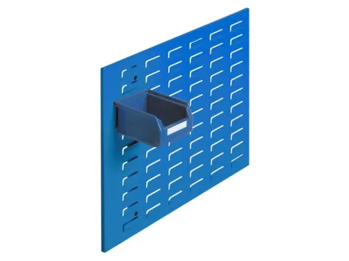 Gesleufde Plaat Staal Hxb 450x1000mm Liggend Ral 5012 Lichtblauw