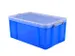 Opbergbox Really Useful 64 liter 710x440x310mm transparant blauw
