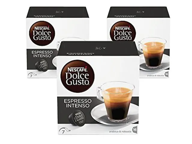 Koffiecups Dolce Gusto espresso intenso 16 stuks
