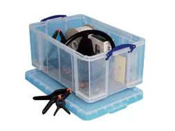 Opbergdoos 64 Liter Transparant Archief