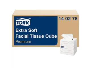 Tork 140278 Facial Tissues Kubus Extra Soft Premium 2-laags 100 vel - 1
