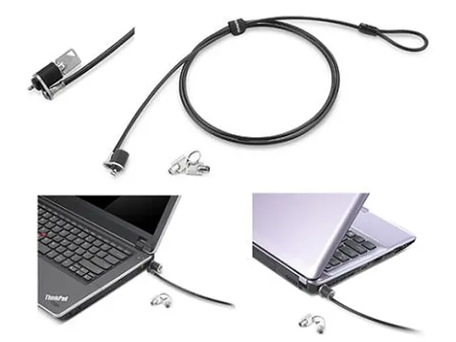 Lenovo 57Y4303 Laptopbeveiliging 1,52 m kabelslot roestvrijstaal