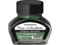 Encre calligraphique Standardgraph 30ml vert mousse