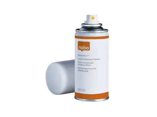 Nobo Deepclene Schuimende Whiteboard Reinigingsspray 200ml
