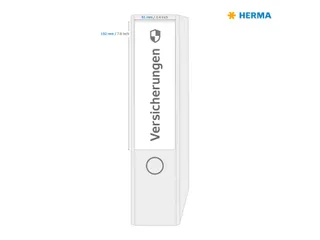 HERMA 10141 Rugetiket breed 192x61mm Verwijderbaar Wit 400 stuks - 4