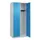 locker,HxBxD 1850x800x500mm,2vak,vak B 400mm,cil.-slot,staand op vloer
