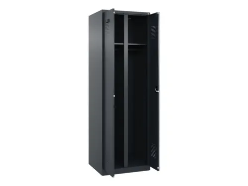 locker voor scheiding van kleding,HxBxD 1850x600x500mm,2vak