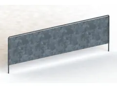 verdeelschot,v. inhaakstelling,HxD 150x600mm,staal verzinkt