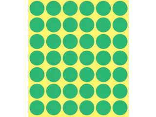 Avery Zweckform Ronde etiketten diameter 18 mm groen 1056 stuks - 2