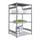 Rvs Inhaakstelling Basis 1750x1060x835mm 4legborden Vaklast 200kg