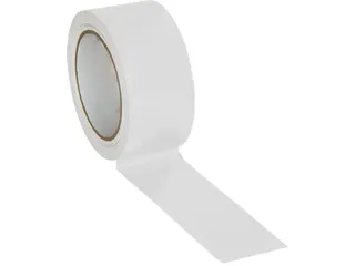 vloermarkeertape,PVC,wit,band LxB 10mx50mm - 2
